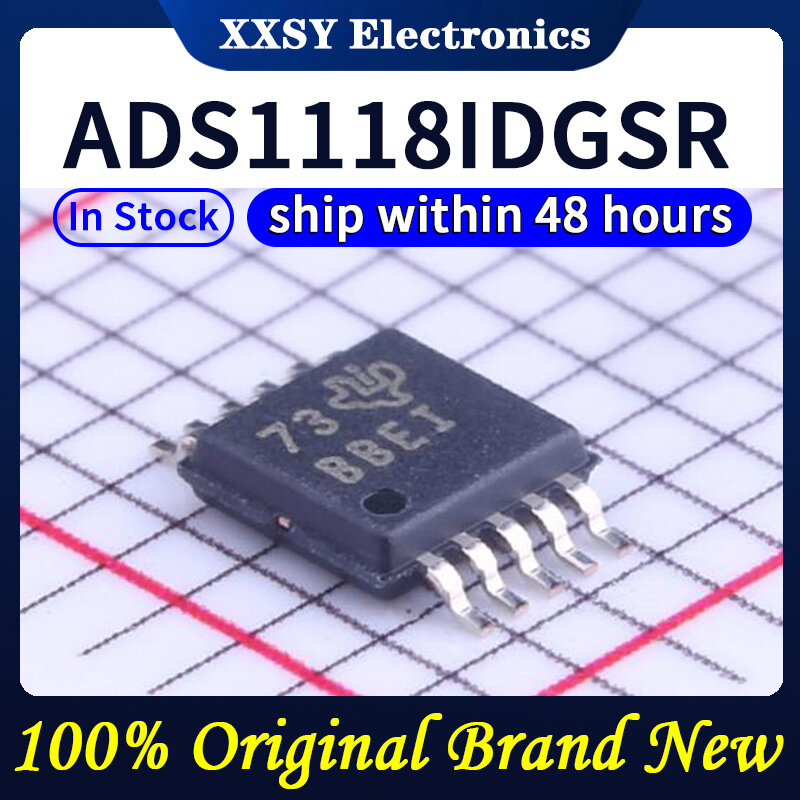 Ads1118idgsr msop10高品質、100% オリジナル、新品