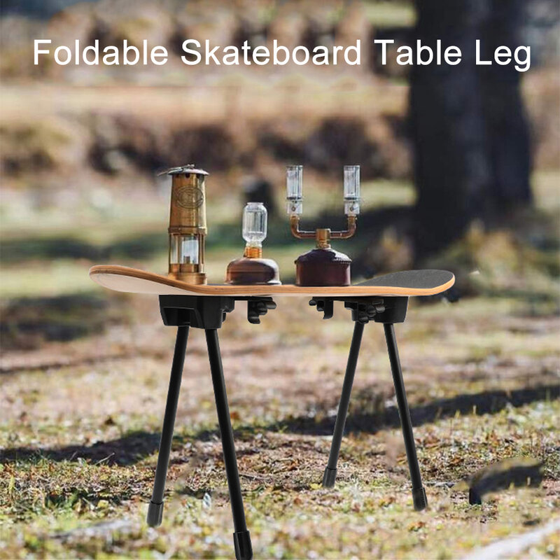 アルミニウム合金スケートボードスタンド,耐久性のあるキャンプテーブル,タフの両方,高品質