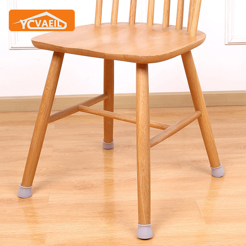 Коврик силиконовый нескользящий для ног, защита стола, деревянного пола, табурета, ножки, квадратные, 16/32 шт.