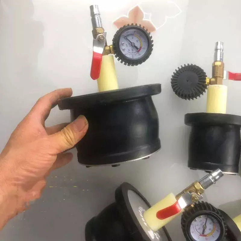 Lektest Van Druk Buis Met Rubber Expansie Plug Van Auto Radiator Squeeze Lekdetectie Tool Reparatie Koeler 1Pc nieuwe