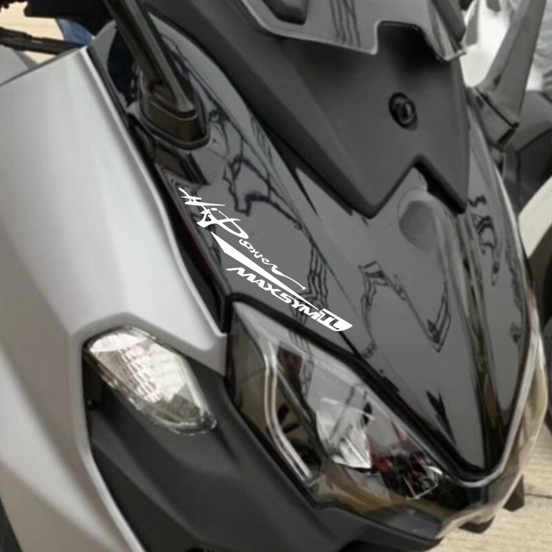 Maxsym motorrad light header emblems aufkleber für sym maxsym tl500 tl508 reflektieren des wasserdichtes logo aufkleber zubehör