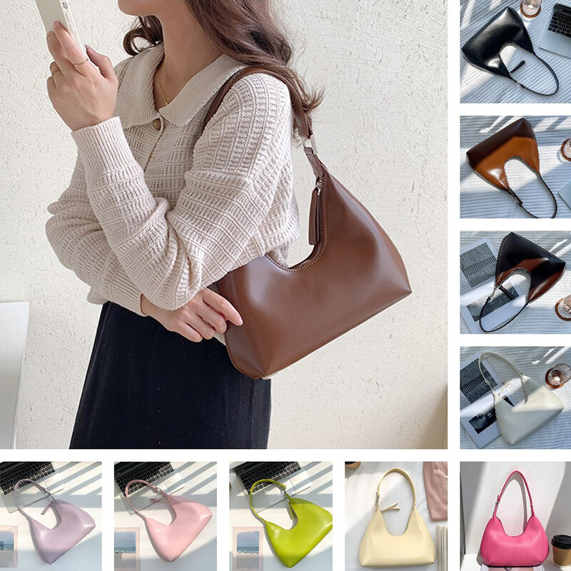 Borsa da donna 2023 Designer di marca cerniera piccole borse borsa a tracolla moda donna borse Hobo Casual in pelle PU