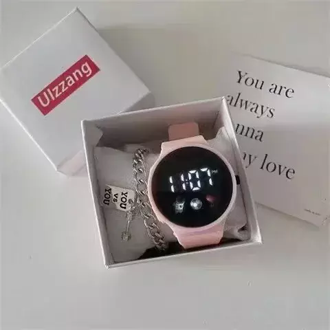 Часы для мужчин и женщин, для студентов с высокой эстетической стоимостью, минималистичные спортивные электронные часы для студентов