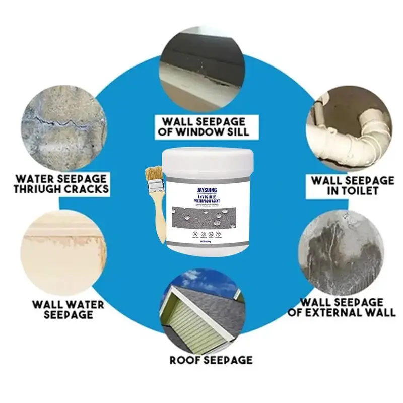 Alat Perbaikan Perangkap Kebocoran Lem Nano Anti-bocor Toilet Agen Anti Air dan Anti Bocor Lem Perbaikan untuk Perbaikan Atap Rusak