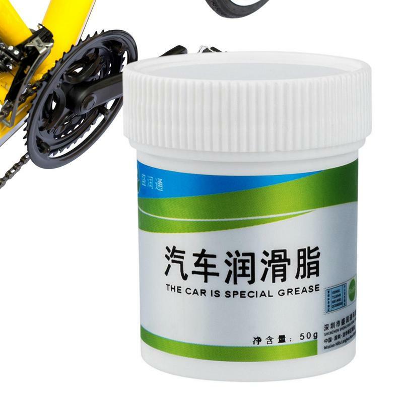 Lubricating Grease For Car White 50ml Auto Sunroof Slide Lubricating Oil Noise Elimination Lubricating Accessory For Wiper
