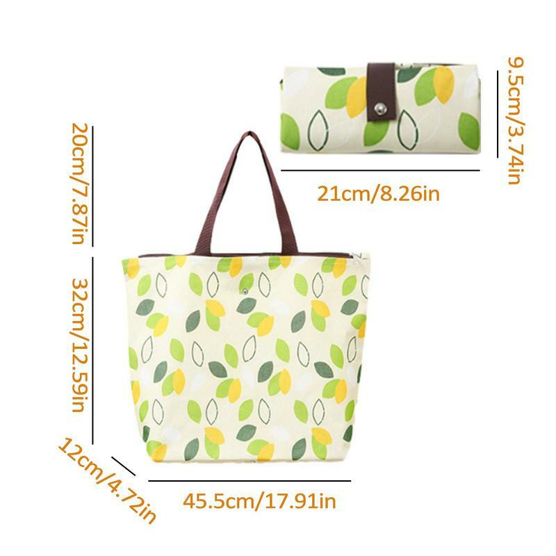 Многоразовые складные водонепроницаемые сумки-тоуты для покупок из ткани Оксфорд, сумки для продуктов, одежды, вместительные перерабатываемые сумки для покупок