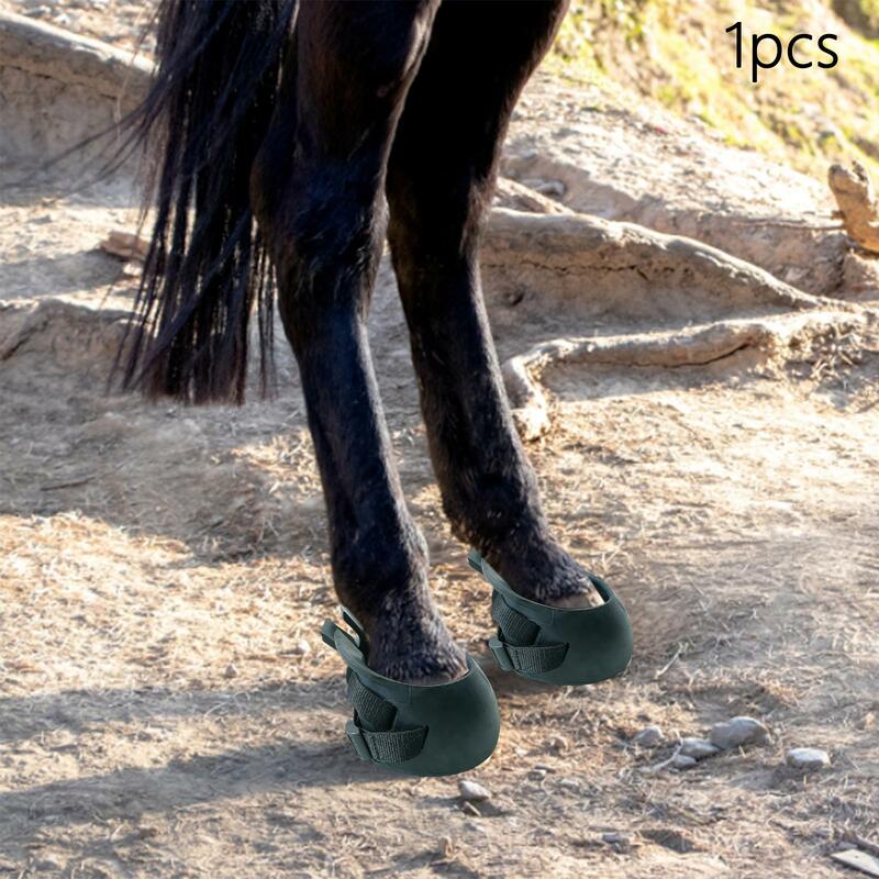 Kopyta końskie buty izolują brudną wodę ochraniacz kopyt z kopytem końskim