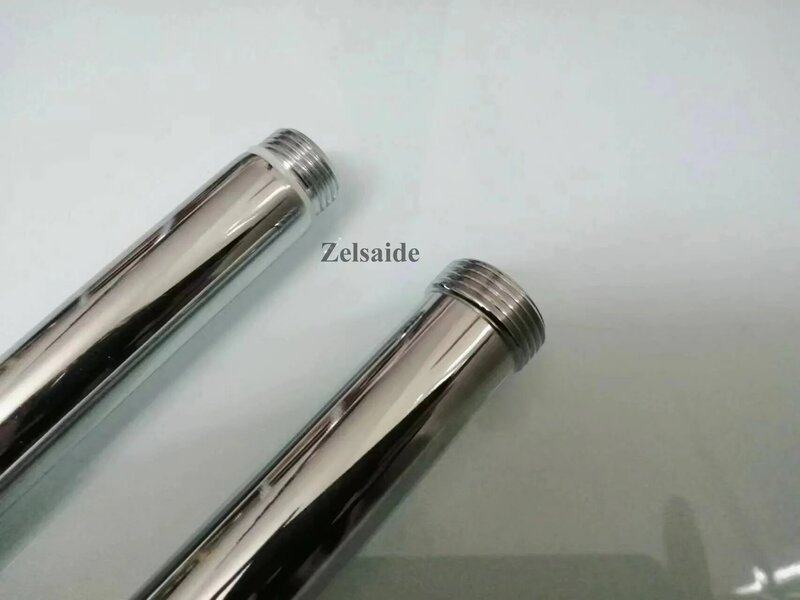 10/20/30/40/50/60/70cm brass/stainless steel shower extension rod, shower lengthen pipe