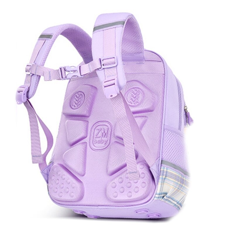 Mochila escolar leve mochila para menina mochila versátil de grande capacidade