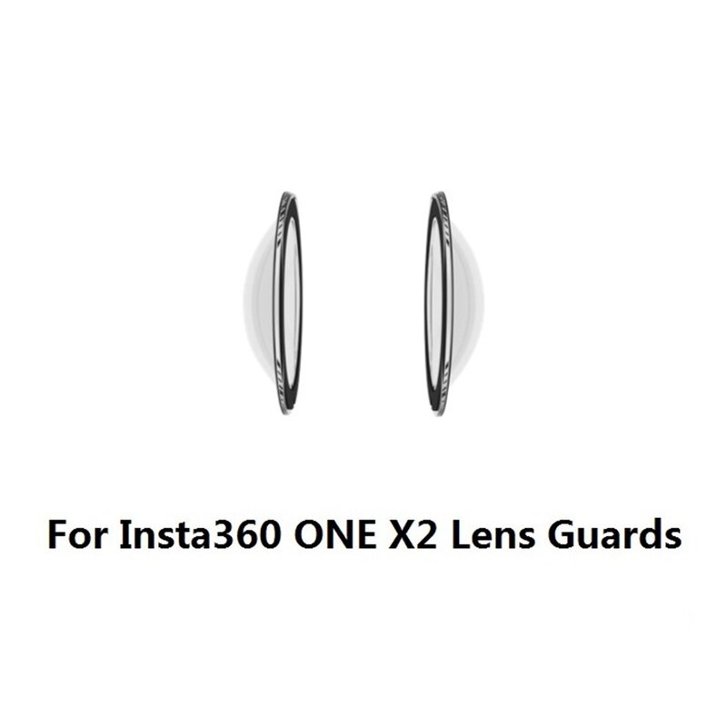 Protectores de lente para Insta360 ONE X2, protección panorámica, Protector de lente, accesorios de cámara deportiva