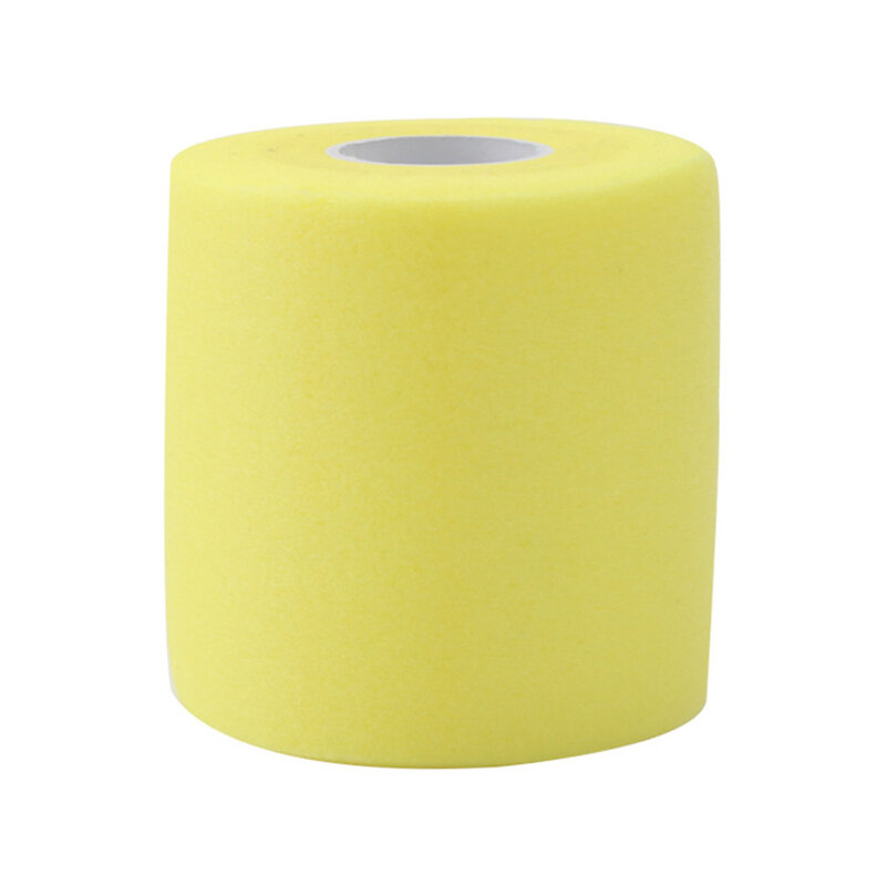 Athletic Elastic Tapes 1 Roll Of 7CM*27M Bandage Buffer Film Sponge Sports White/Blue/Yellow 2022 New High Quality
