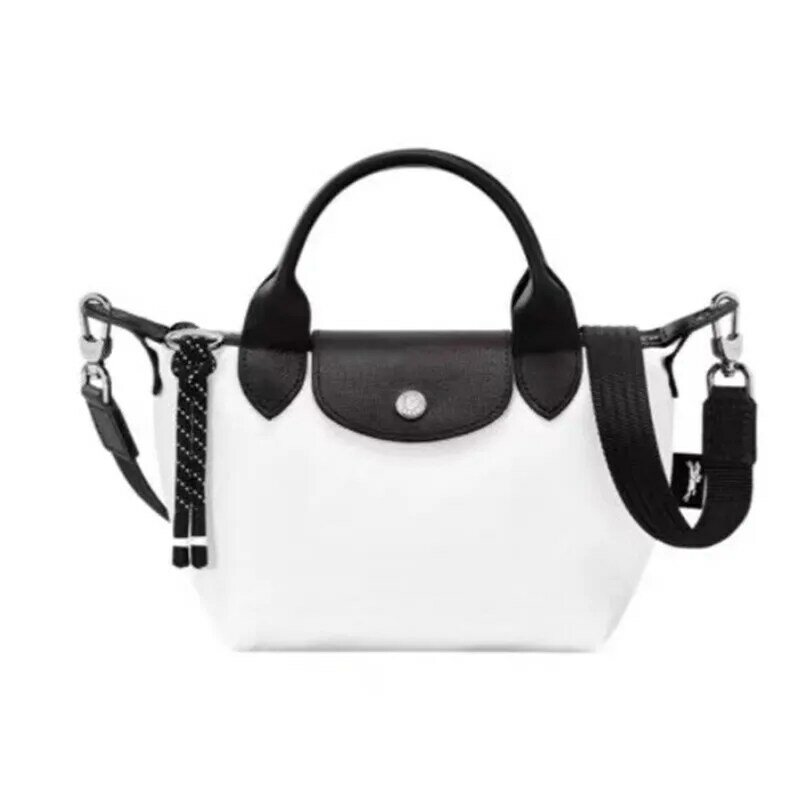 Bolinho único saco de ombro, ambientalmente amigável, portátil Crossbody Bag, alça destacável Design, novo