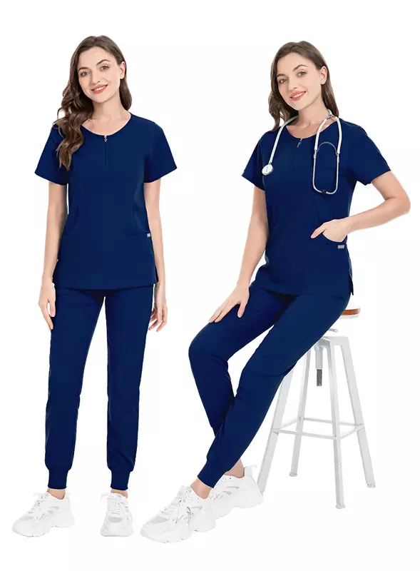 Scrubs Medical Uniforms Women Surgical Gowns Workwear Clothing Nurses Accessories Dental Clinic Pet Shop Beauty Salon Work Suits