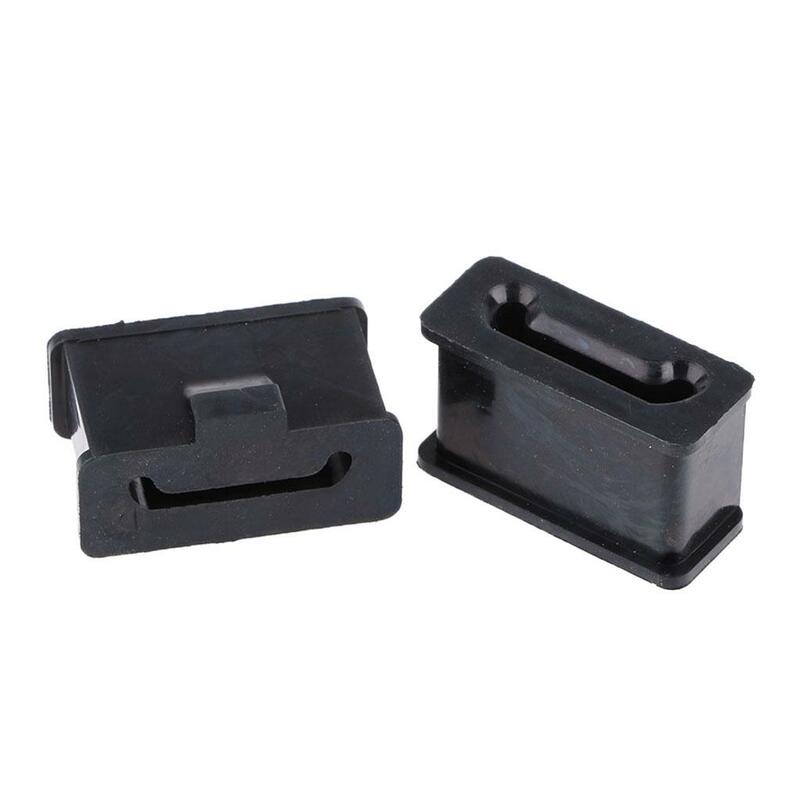 1 Pair Rubber Mount Set Black for for Drag Specialties