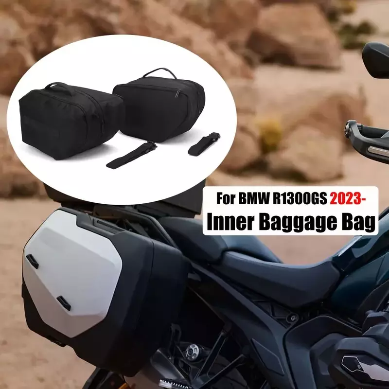 R1300GS FOR BMW R 1300 GS R1300 GS R 1300GS  r1300gs Motorcycle Bag Side Case Inner Bags Luggage bags Black A pair 2023 2024