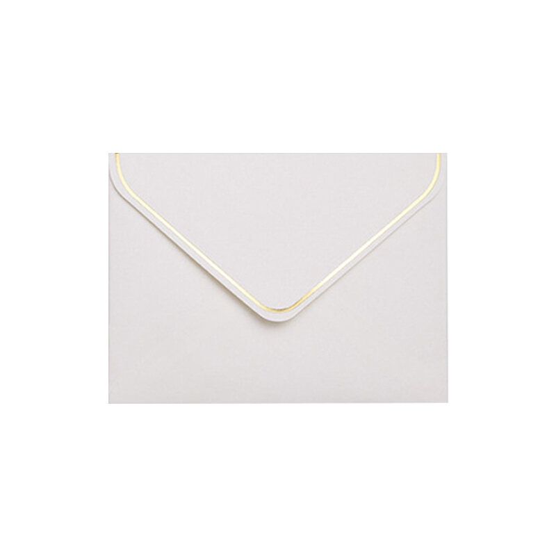 50ชิ้น/ล็อต Gilding ซองจดหมายซองสำหรับงานแต่งงานคำเชิญกระดาษขนาดเล็กธุรกิจเครื่องเขียนโปสการ์ดสารสกัดจากซองจดหมาย