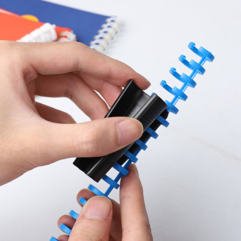 Plastic Loose Leaf Binder Ring Opener Closer for Binding Notebook Stationery 10mm