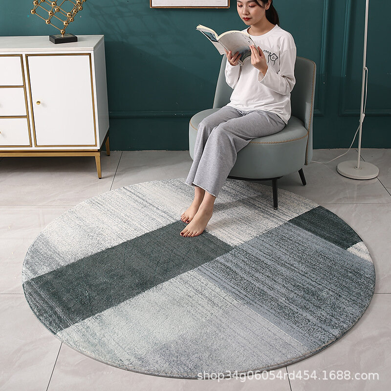 Modern minimalist bedroom carpet creates a simple and elegant living environment