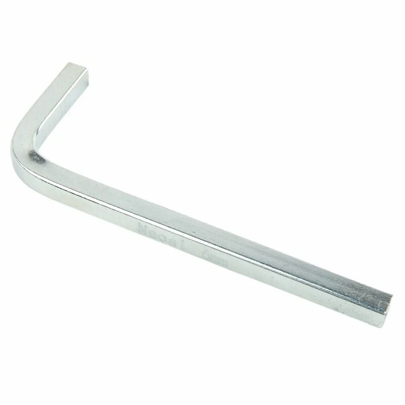 Ручной инструмент гаечный ключ L-образная отвертка Серебристая квадратная головка 3-6 мм 4-точечная хромованадиевая сталь для затяжки