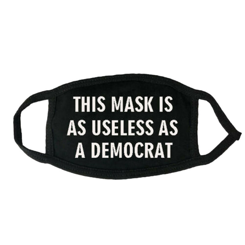 Máscara protetora com gancho de ouvido, máscara de algodão lavável, quente e elegante impresso, cobertura confortável da boca, 1PC