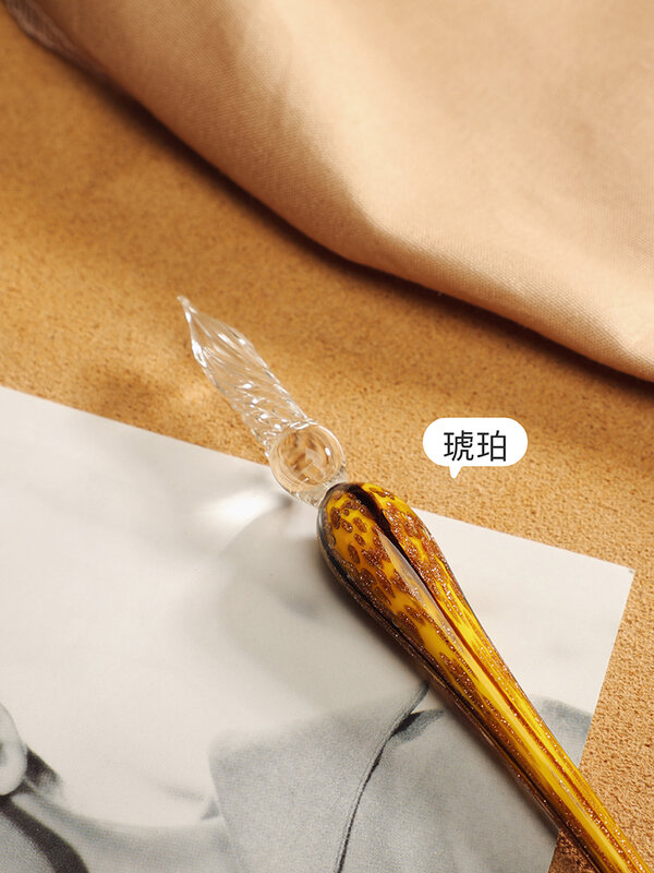 Набор перьевых ручек ручной работы, с позолотой, с кристаллами, ручки для подписи