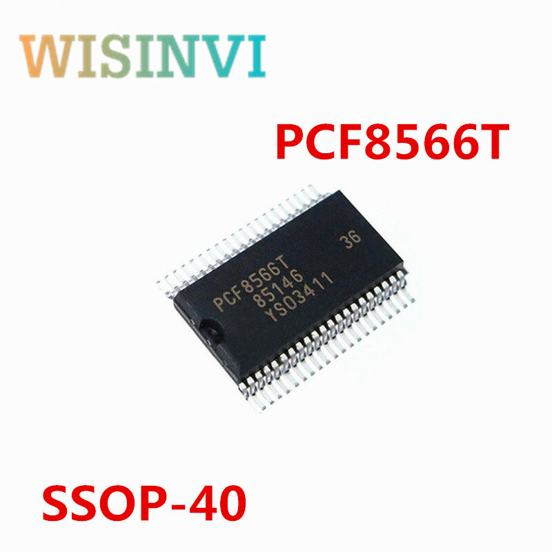 5PCS   PCF8566T    PCF8566    8566T   SSOP40   Display driver