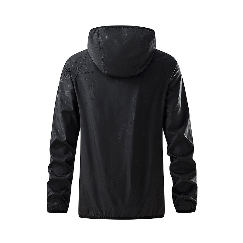 LNGXO 남녀공용 방수 하이킹 재킷, 햇빛 차단 바람막이, 캠핑 등산 레인 코트, 휴대용 의류
