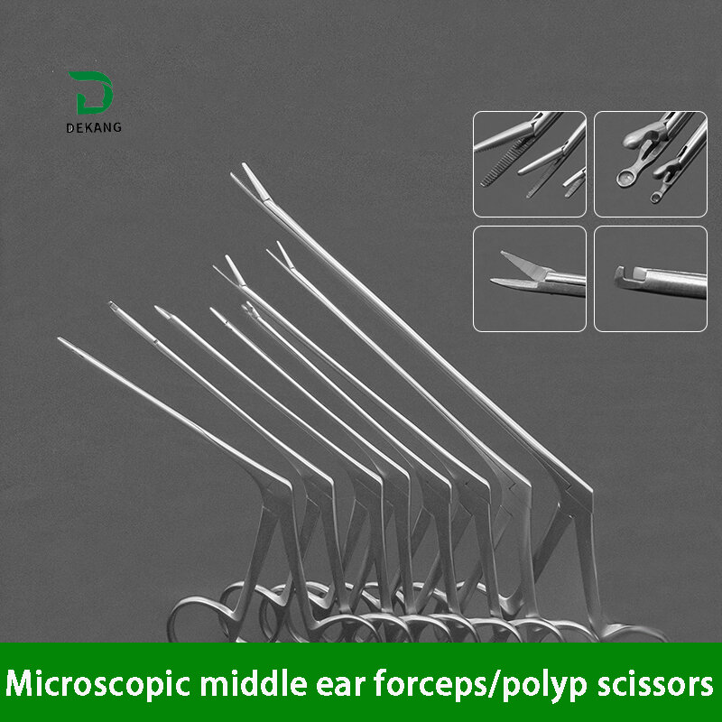 Fórceps do ouvido médio, Picking do ouvido, Microfórceps, Clipe De Cerume