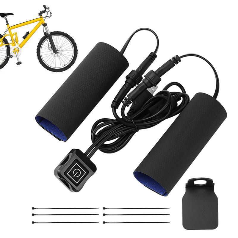 Обогреватель для ручки мотоцикла, электрический подогреватель для ручки с USB, IP67, водонепроницаемый зимний аксессуар для скутеров, мотоциклов, снегоходов
