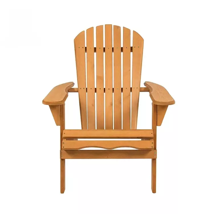 Cadeiras Adirondack Madeira Dobrável, Cadeiras de Piscina Exterior, Chaise de Praia, Transat Plage, Boa Qualidade, Atacado
