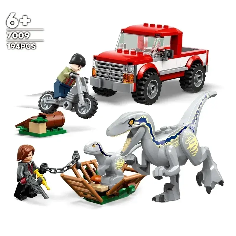 Voranosaure76946 Rex vs Ankylosaurus, juego de bloques de dinosaurios para niños, juguete de ladrillo, regalo, nuevo, 76948
