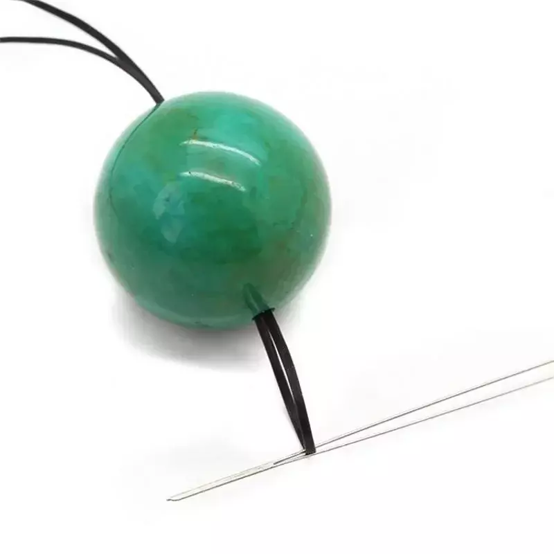5/6PCS aghi per perline Big Eye Seed Beads aghi collana fai da te strumenti per bracciali perle in acciaio inossidabile perni per infilatura per gioielli