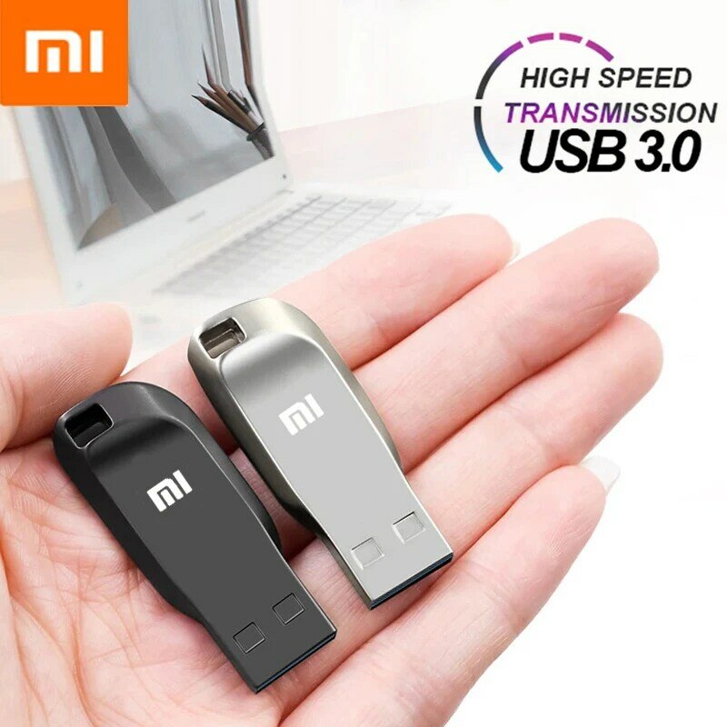 Оригинальный флеш-накопитель Xiaomi Pen Drive 2 ТБ, USB 3,0, металлический флеш-накопитель большой емкости 1 ТБ, высокоскоростной переносной накопитель, Водонепроницаемый U-диск памяти