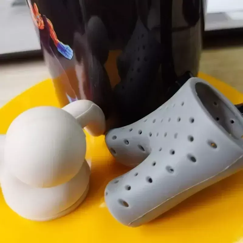 Teko silikon Mini lucu, peralatan dapur penyaring teh, pembuat bir, aksesori teh