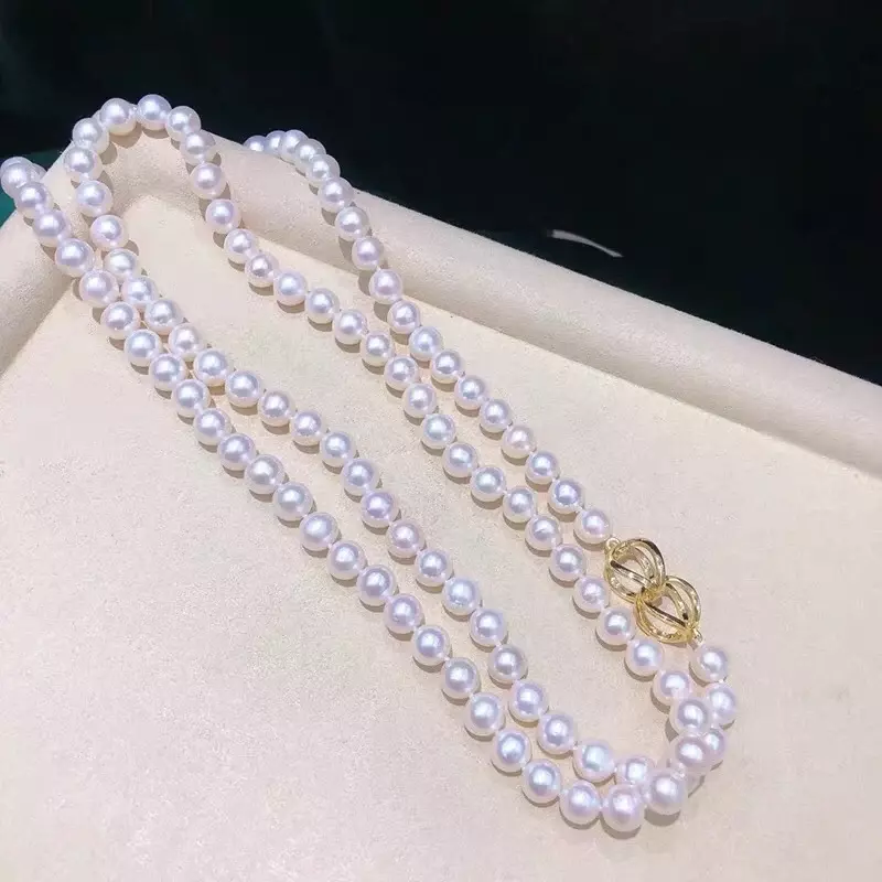 Accessori di perle fai da te placcato oro 14K collana stile caldo braccialetto maglione catena perline clip a levetta