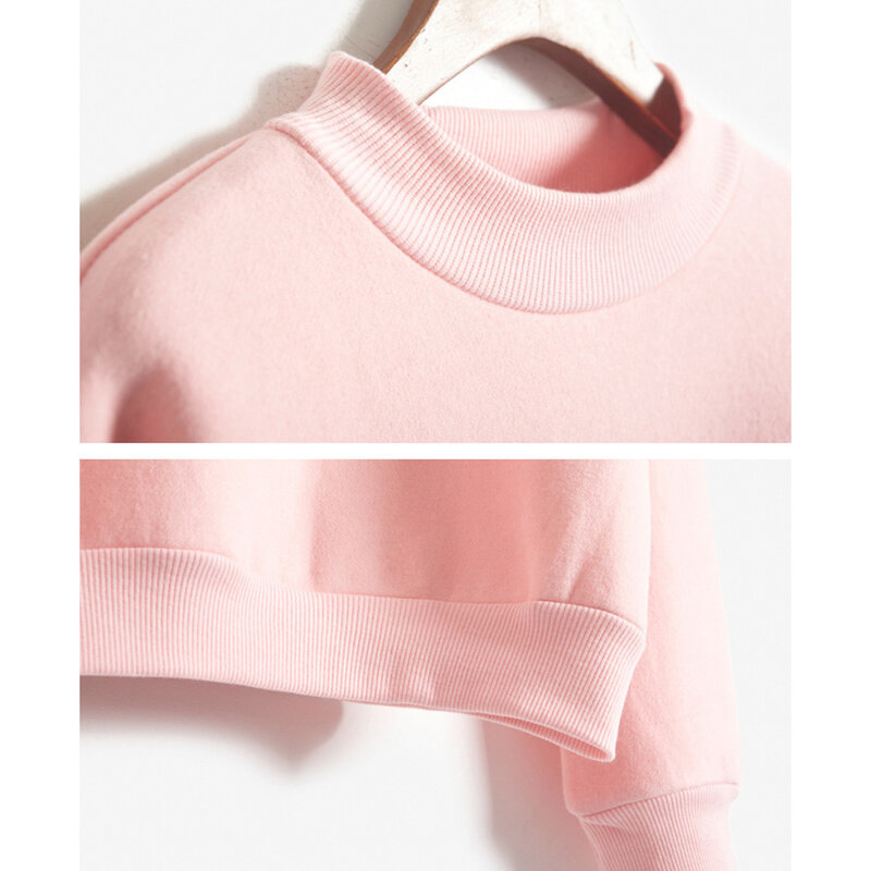 Solid Color Sweatshirt Good Quality Material Suitable For New Years Gift