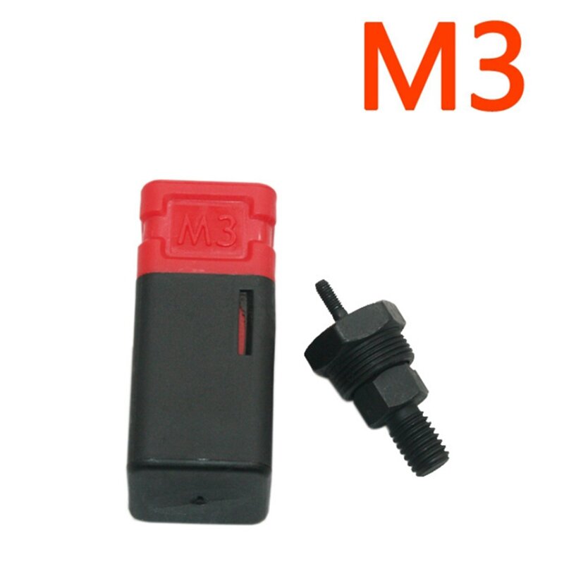 Pieza de herramienta remachadora, reemplazo de mandril roscado para tuerca de mano, remache métrico M3/M4/M10