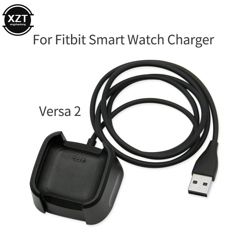 Geeignet Für Fitbit Versa Lite Ladegerät Smart Armband USB Ladekabel Fitbit Versa 2 Smart Uhr Lade Basis