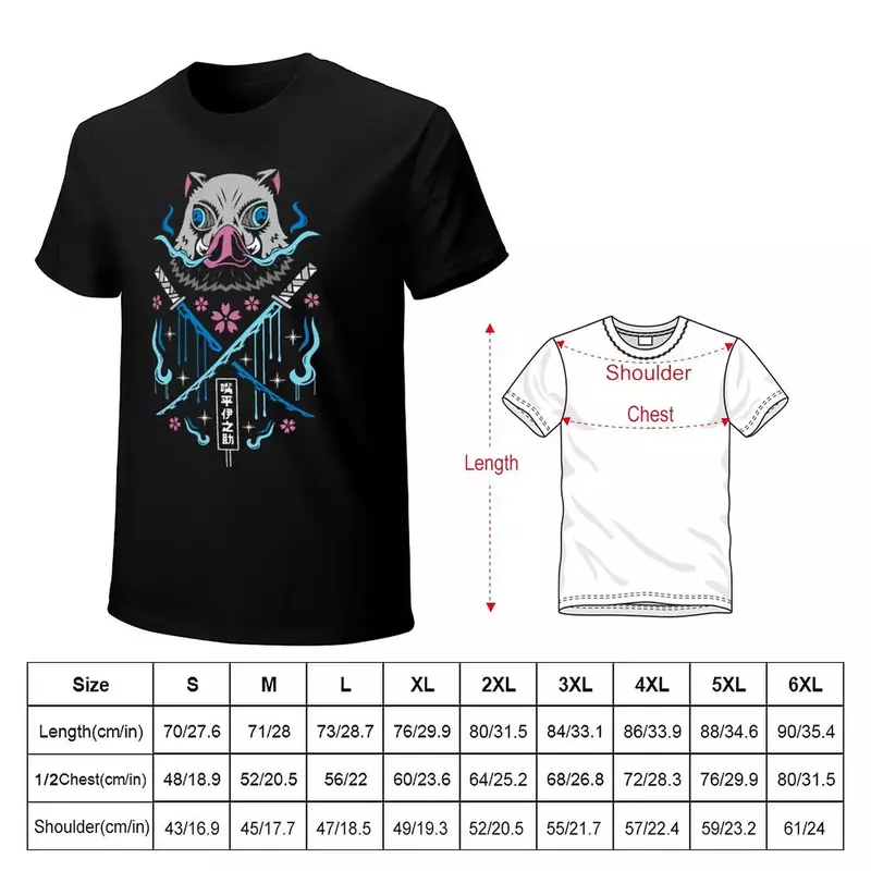 Camiseta de espadachín Beast Breathing para hombre, camisa vintage de diseñador de gran tamaño, top de anime, ropa de verano