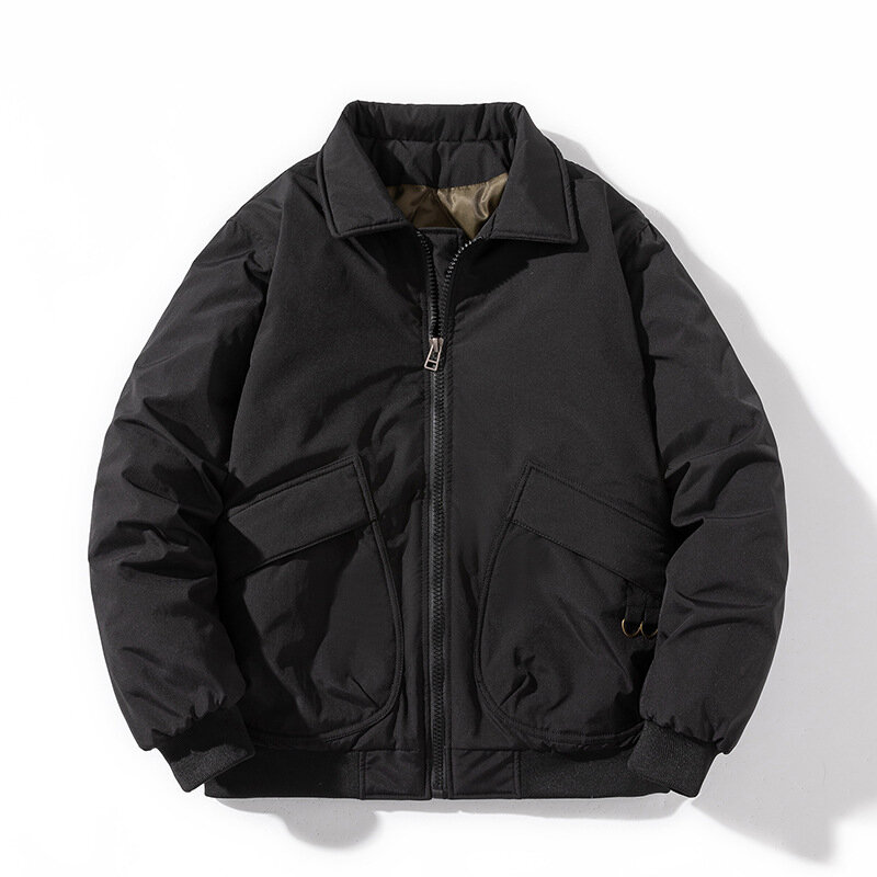 男性用の厚くて暖かい綿のパーカー,防風性のある屋外ジャケット,カジュアルなアウター,コート,ラージサイズ3XL