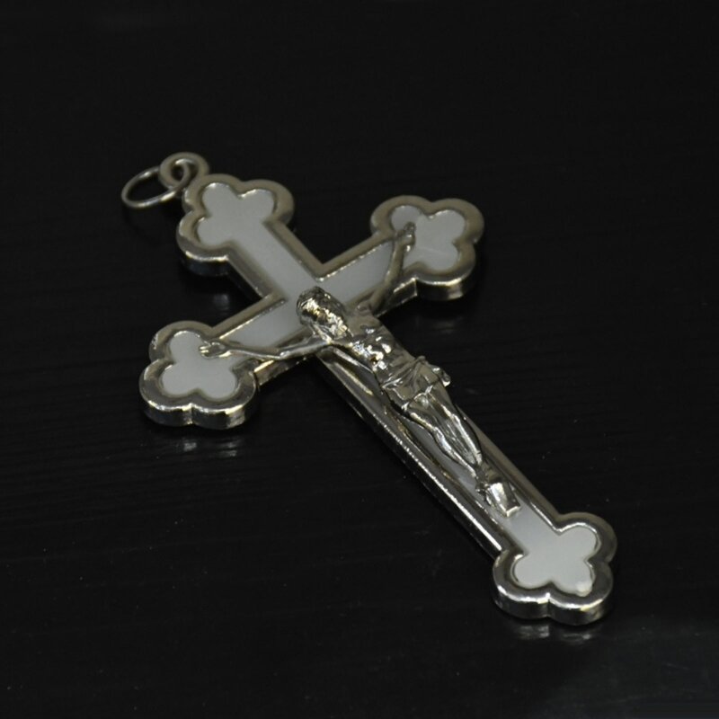 Bellissimi pendenti a forma croce con ciondoli in argento per pendenti gioielli personalizzati