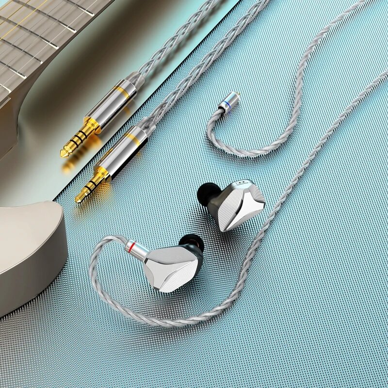 Hidizs Audio Music Earbuds, Planar Ultra-Grande, Monitores HiFi Magnéticos, Hi-Res Direct, MP145
