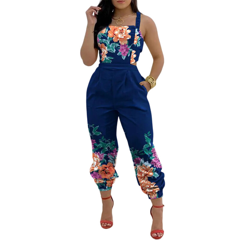 Women's Summer Work Jumpsuits Comfortable Casual Suspender Jumpsuits Suitable for Girl Woman Lover Mother