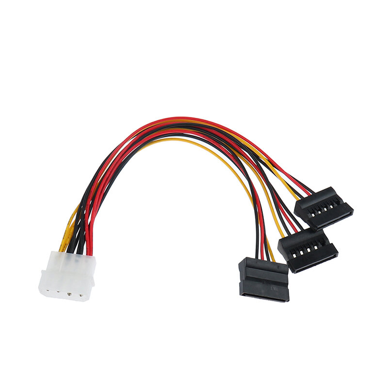 4-контактный разветвитель питания IDE Molex на 3 ATA SATA, удлинительные кабельные разъемы
