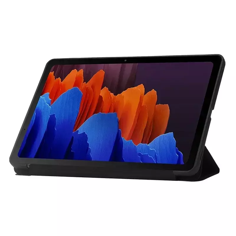 Für Samsung Tab A9 Plus Fall 11 Zoll Trifold Leaher Soft Back Stand Tablet Funda für Galaxy Tab A9 Plus Fall Coque SM-X210 X216