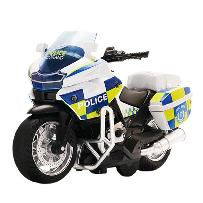 Dropshipping!Auto Toy Detailed Novelty Alloy Cavalry Patrol Police Car Toy for Desktop Decoration
