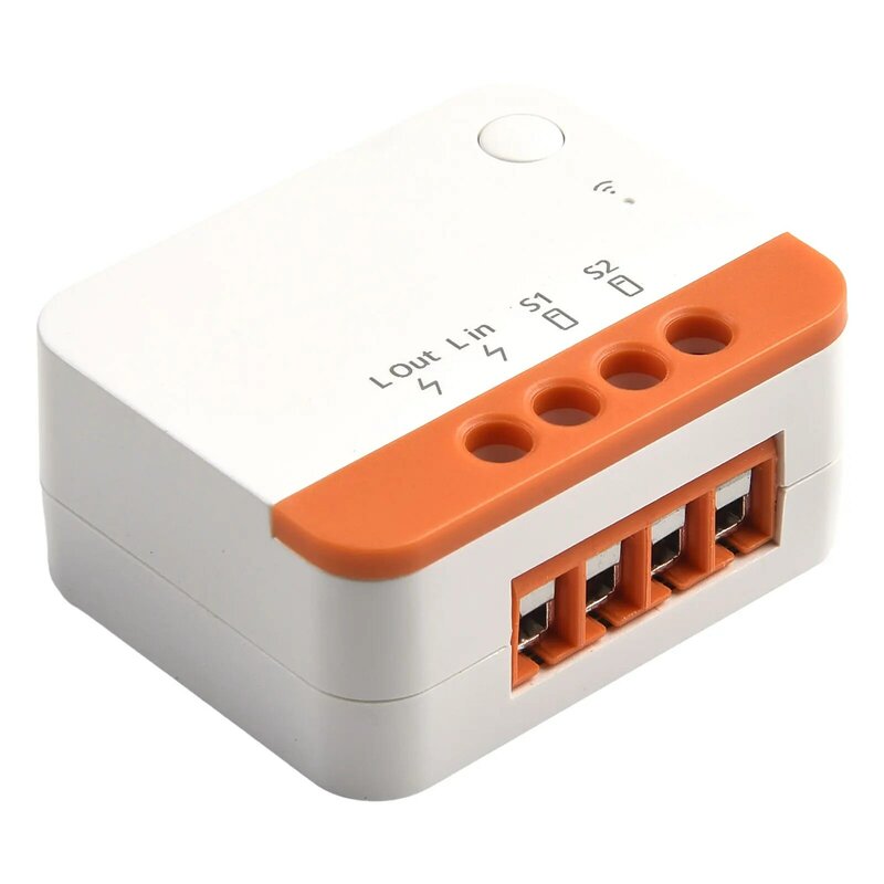 ZBMINI-L2 Smart Switch Relay Module Connected Devices APP Voice Control Adapter PC Two Way Relay Module ZBMINI-L2