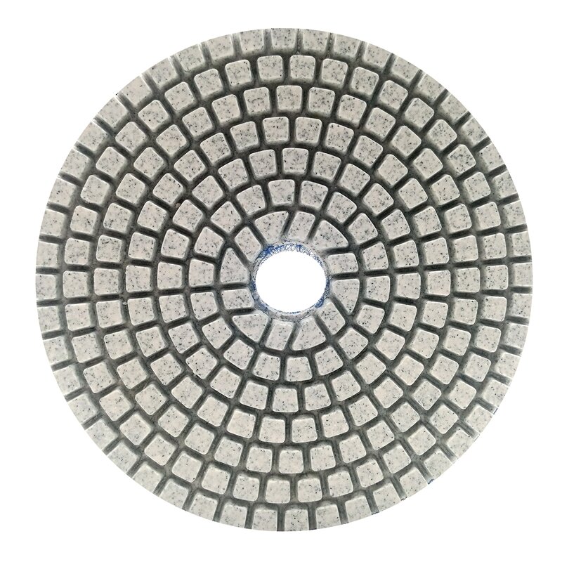 6 szt. 4-calowe mokre diamentowe podkładki polerskie Stone P30 - P10000 100 mm gruboziarniste szlifowanie do drobnego granitu tarcza polerska do marmuru