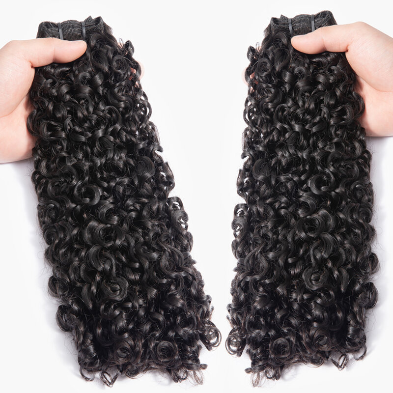 10 А маленькие спиральные вьющиеся искусственные бразильские необработанные кудрявые человеческие волосы волнистые только натуральные волосы для наращивания 3B 3C