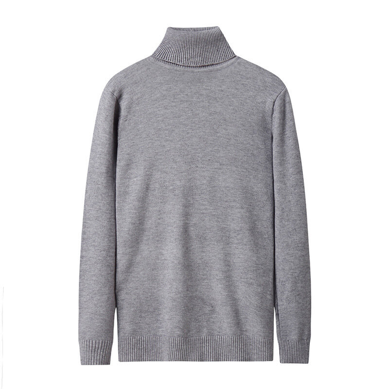 MRMT 2024 Brand New Men's Knitwear Sweater Korean Men's Sweater Pullover Long Sleeve Fashion Urban High Collar Trend